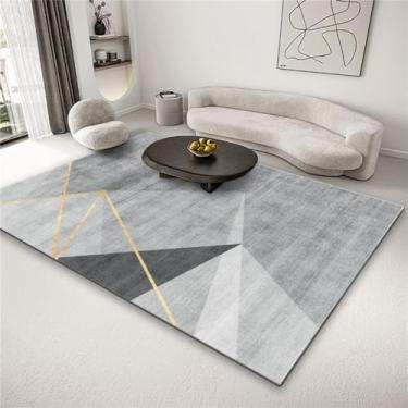 Imagem de Cobertor lateral para cama e quarto, tapete para chão de escritório, sala de estar, mesa de chá geométrica, almofada para pés, geometria, 3,120cm x 160cm