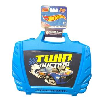 Imagem de Hot Wheels - Maleta Porta Carrinhos - Azul START