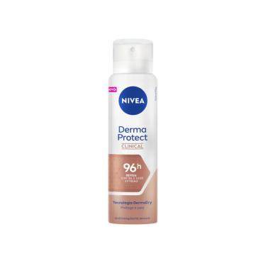 Imagem de Desodorante Antitranspirante Aerosol Nivea Clinical Derma Protect Feminino 96H 150Ml