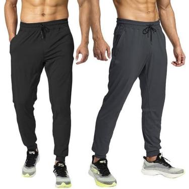 Imagem de Calça Ethoss Esportiva Casual Corrida Caminhada Com Dois Bolsos Masculina-Masculino