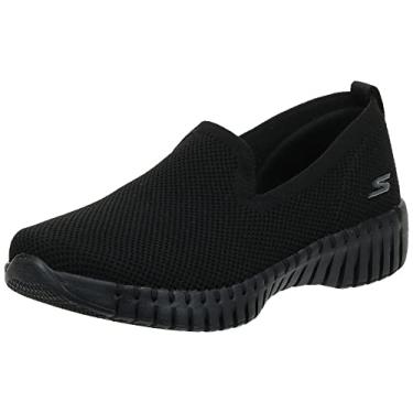 Imagem de Skechers Tênis feminino Go Walk Smart-Believe, Preto, 6.5