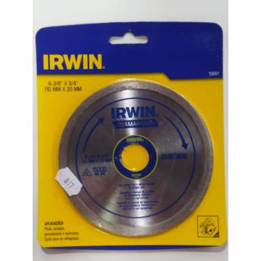 Imagem de Disco Diamantado Contínuo 110mm X 20mm Irwin