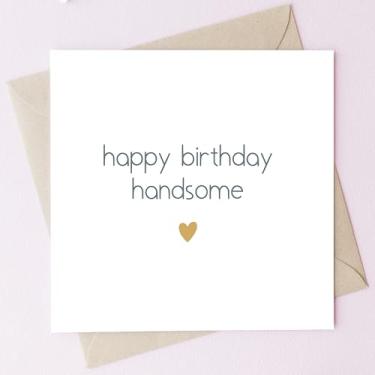 Imagem de TEEMI - Cartão de aniversário bonito de feliz aniversário, cartão romântico para namorado, marido, parceiro, fofo, melhor amigo