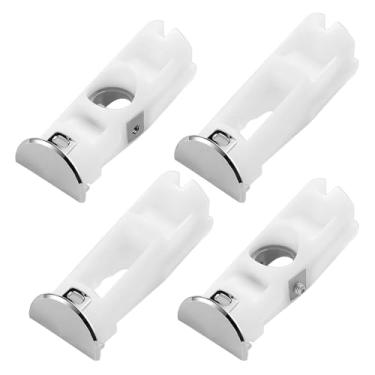Imagem de 2 pacotes DA61-07540A Kit de suporte de maçaneta de porta de freezer - Substituição de peças de maçaneta de freezer - compatível com geladeira Samsung - branco