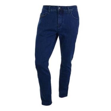 Imagem de Calça Jeans Masculina Lado Avesso Skinny Marinho - LH1713-Masculino
