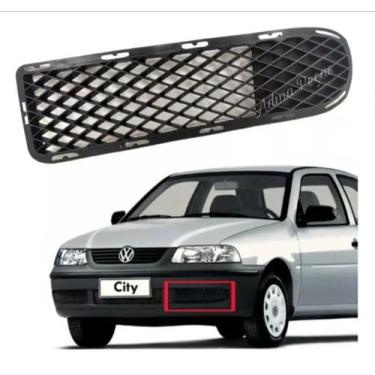 Imagem de Moldura Grade Tela Farol De Milha Volkswagen Gol 2000 2001 2002 2003 2