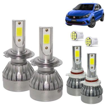 Imagem de Kit Lâmpada Super Led Argo Farol Baixo H7 + Milha H11 20000 Lumens - L