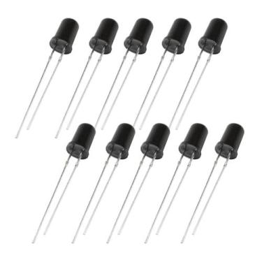 Imagem de 10x Til32 Led Receptor Ir Infravermelho 5mm Kit 10 Unidades - GREEN