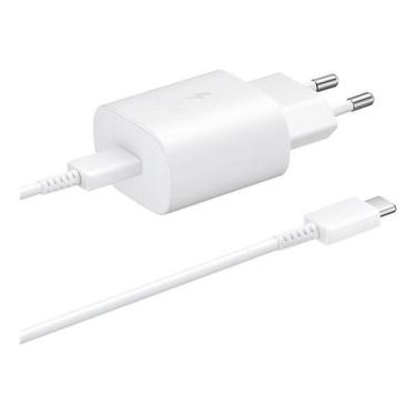 Imagem de Carregador 25W Samsung C+C EP-TA800 Compatível A21s Original