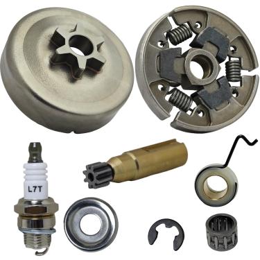 Imagem de JoJoPar Kit de montagem de tambor de embreagem para STIHL MS170 MS180 MS190 MS191 MS210 MS230 MS250 017 018 021 023 025 peças de reposição de motosserra 1123 160 2050 1123 640 2000 3