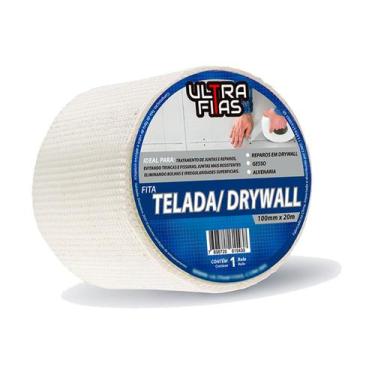 Imagem de Fita Telada Drywall 100mm x 20 Metros - Ultra Fitas