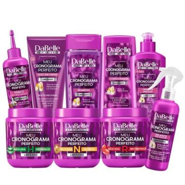 Imagem de Dabelle Hidratação Nutrição Reconstrução Meu Cronograma Perfeito + Óle