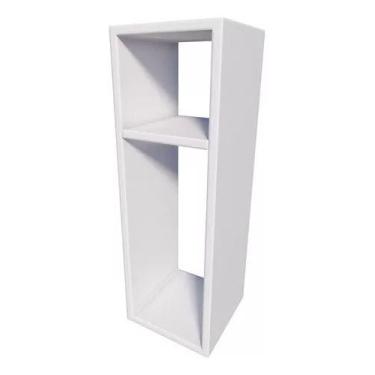 Imagem de Estante Baixa P/ Livros Ambiente Decorado Estilo Minimalista - Technox