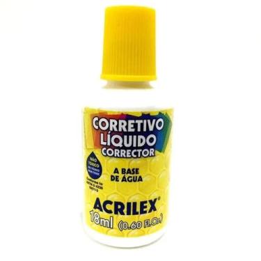 Imagem de Corretivo Líquido Escolar 18ml - Acrilex