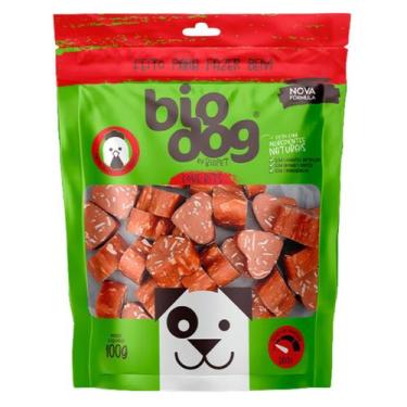 Imagem de Petisco Para Cães Filé De Frango Natural Gourmet BioDog 100g - Bio Dog