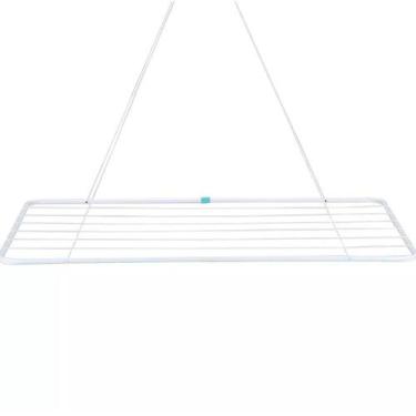 Imagem de Varal de Teto em Aço 1,20m x 56cm 6007 - Mor