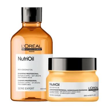 Imagem de Kit loreal nutrioil shampoo 300ml + mascara 250gr