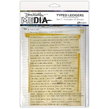 Imagem de Ranger Dina Wakley Media Set 1 LEDGERS TIPED 12/SHT