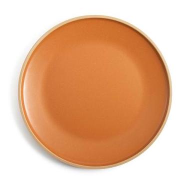 Imagem de Prato Rustic 26,5cm Terracota 100% Melamina Gourmet Mix