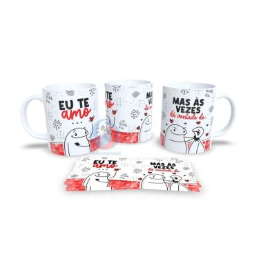 Imagem de Caneca Cerâmica Personalizada Dia dos Namorados / Casal - Modelo 785108