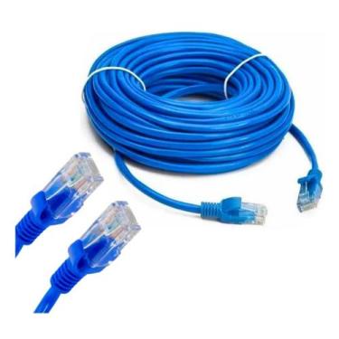 Imagem de Cabo De Rede 15 Metros Cat5e Rj45 já cripado pronto pra uso - Xcell