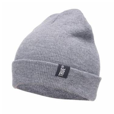 Imagem de Gorro Unissex De Malha Cor Sólida Hip-Hop Skullies - ElaShopp