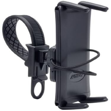 Imagem de Arkon Suporte de alça de telefone para guidão de bicicleta para iPhone XS Max XS XR X 8 Galaxy Note 9 8 Galaxy S10 S9 Varejo Preto