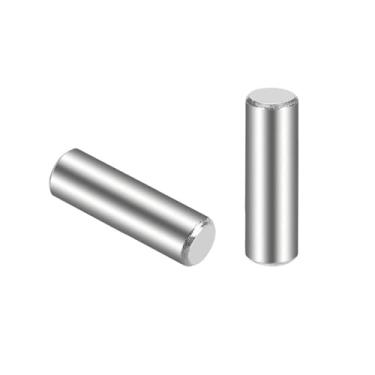 Imagem de TOP-VIGOR 50 peças 4 mm x 15 mm pinos de suporte de prateleira, pino de suporte cilíndrico de aço inoxidável 304 elementos de fixação tom prata