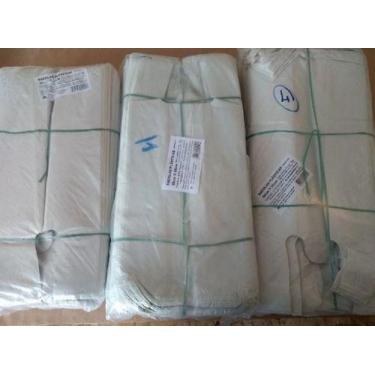 Imagem de Sacolas Plasticas Branca Reciclada Recuperada 35x45 1 Kg - HIGIPACK, 7