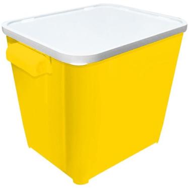 Imagem de Canister Container Armazenador Guarda Ração Cachorro Gato Com Tampa 6,