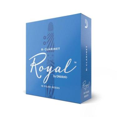 Imagem de Palheta Clarineta Bb 2 (10 Unidades) D'Addario Royal RCB1020 - Dd wood