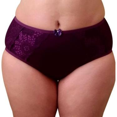 Imagem de Calcinha Dia a Dia com Renda Conforto em Microfibra Linda Gestante - V