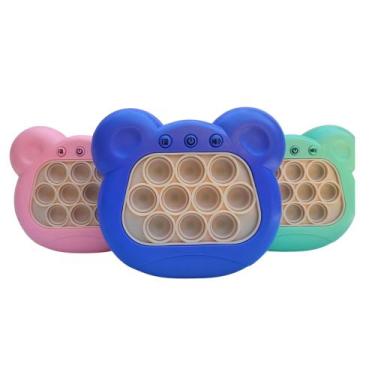 Imagem de Pop It Eletrônico Luz e Som - Ursinho - FUN Match, Lilás