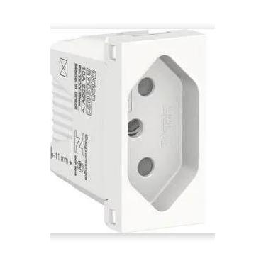 Imagem de Modulo Tomada Orion Schneider 10a 2p+t 250v S70202104 Branco