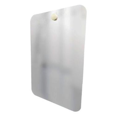 Imagem de Espelho Decorativo Pen Cantos Pendurador Branco 60X40 Cm  - e2g Design