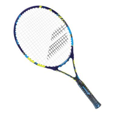 Imagem de Raquete de Tênis Babolat Ballfighter 25 Preta Laranja e Azul