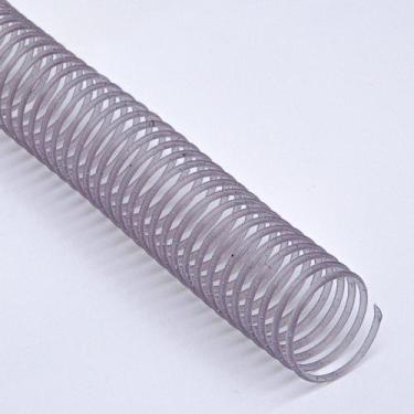 Imagem de Espiral Plastico para encadernação 17mm Transparente c/ 100 Pcs - MARE