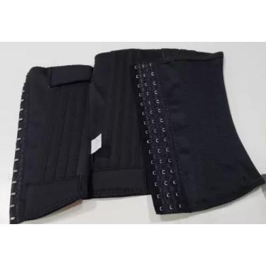 Imagem de Cinta modeladora 16 barbatanas, 3 fechos e 6 proteções internas - HL m