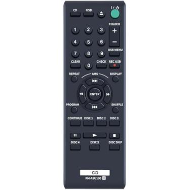 Imagem de Novo controle remoto de substituição RM-ASU100 adequado para Sony Compact Disc Player CDP-CE500 CDPCE500 CD Player
