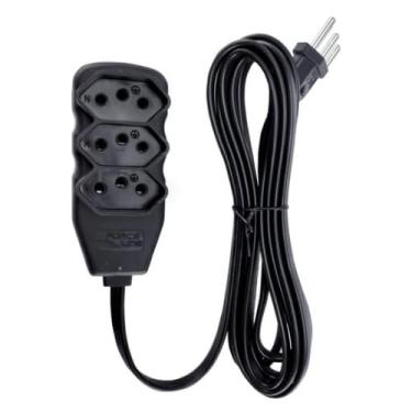 Imagem de Extensão de 10a 20a Cabo pp Com 10 metros