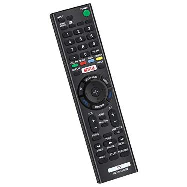Imagem de CtrlTV Controle remoto para Sony Bravia Smart Remote e Sony Bravia UHD Crystal 4K Smart HDR OLED TVs LCD LED HDTV RMT-TX100U com Netflix XBR KDL Series