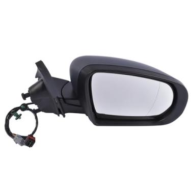 Imagem de Flynsu Substituição do espelho retrovisor direito 68365136AA para Jeep Compass CH1321498 2017-2022 Aquecido por energia sem ponto cego