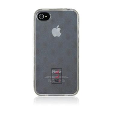 Imagem de Capa de TPU IPHV3801-4 de luxo limitada para iPhone 4/4S - 1 pacote - embalagem de varejo - transparente