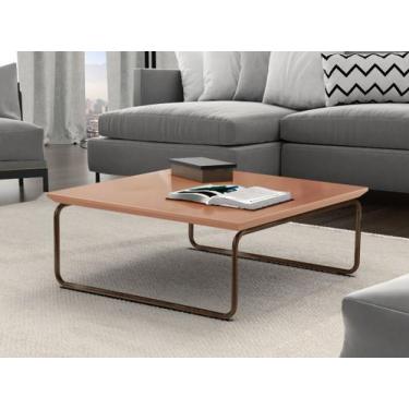 Imagem de Mesa de Centro Kairos Pé Café Bisart Decor - Larflex, Coral