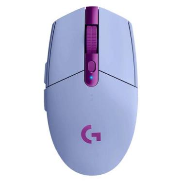 Imagem de Mouse Gamer Logitech Wirele G305 Lightspeed Lilás 910-006020, lilás