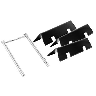 Imagem de Grillflame Peças de reposição Spirit ii E-210 para Weber Spirit Grill Parts Flavorizer Bars Grill Burner Spirit E-210 S-210 E-220 S-220 E-215 GS4 Spirit 2 Grill Parts II 210 220 Spirit 2 200 Grill