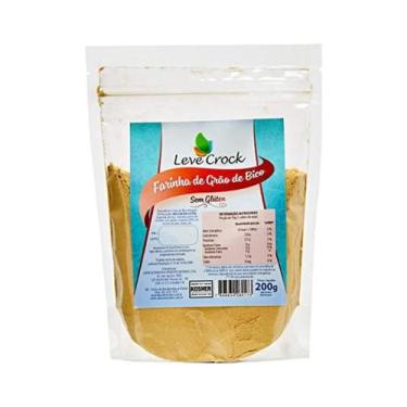Imagem de Kit 2X: Farinha De Grão De Bico Sem Glúten Leve Crock 200G