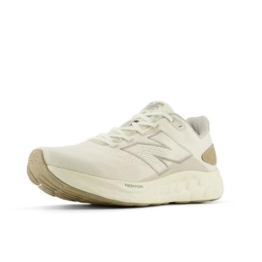 Imagem de New Balance Fresh Foam 680 V8 Tênis de corrida masculino, Angorá/Pedra Árida/Angorá, 44