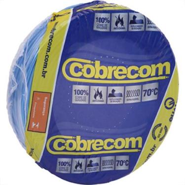 Imagem de Fio Cabo Auto Cobrecom 100mts 4,0mm Azul