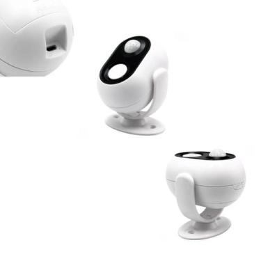 Imagem de BM607 Sensor Presença Infravermelho Detecta Movimentos Avisos Sonoros 